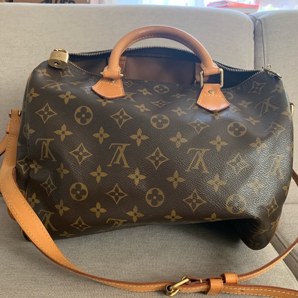LOUIS VUITTON SPEEDY 30 Bandouliere